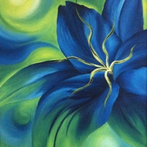Bloemen drieluik 2